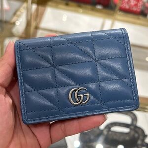 Gucci Marmont Wallet, Blue